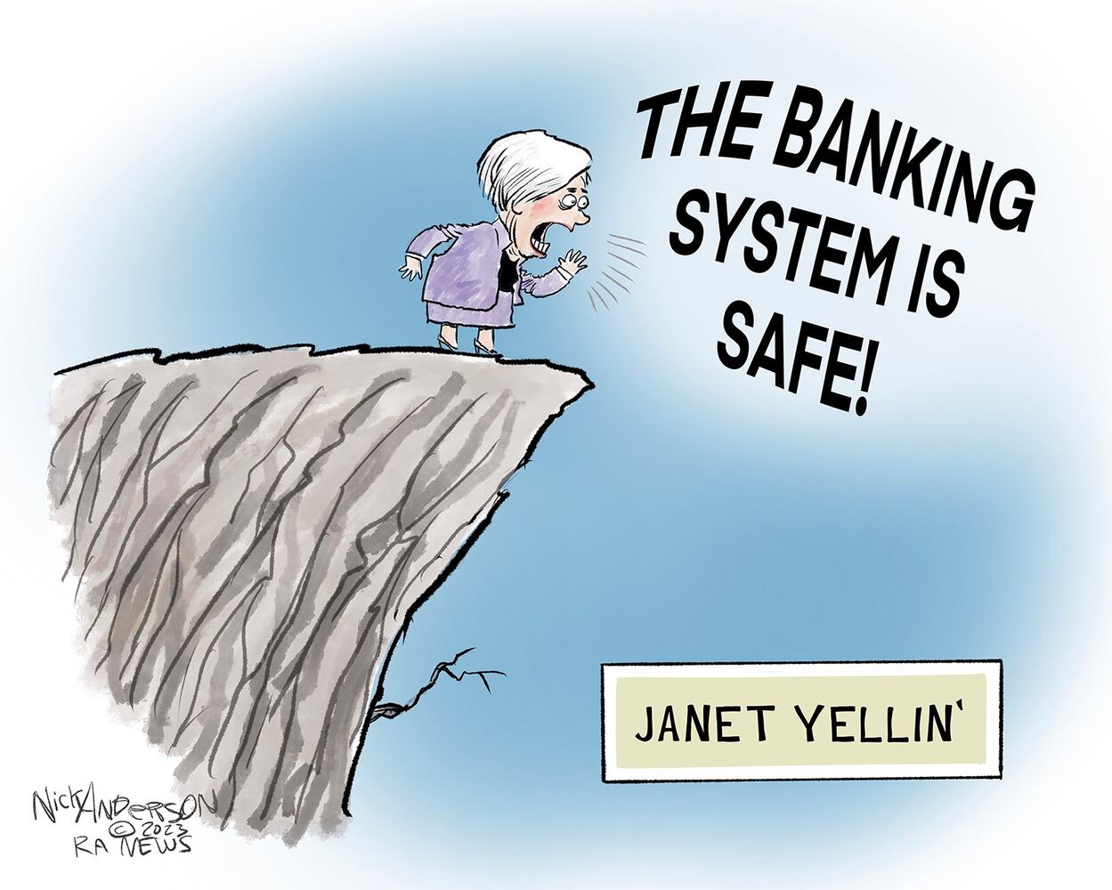 WEEK IN CARTOONS: Bank collapse, Russia and more