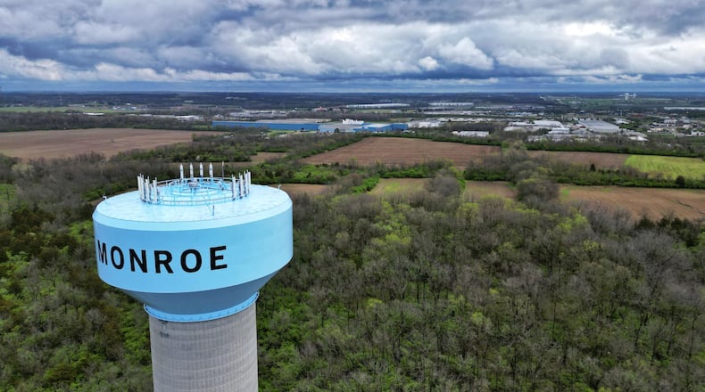The city of Monroe will apply for grants through the Ohio Public Works Commission to offset the cost of improving the water flow that will benefit the fire department. NICK GRAHAM/STAFF