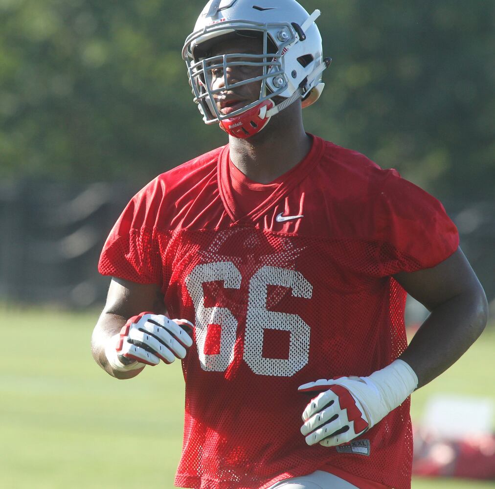 Ohio State freshmen begin practice