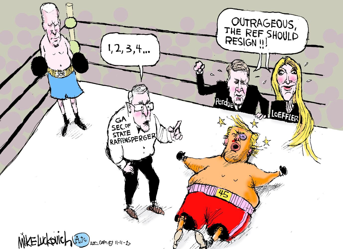 Week in cartoons: Democracy, Alex Trebek and more