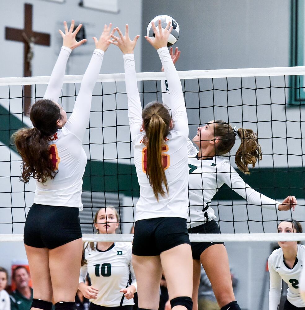 Badin vs Fenwick Volleyball