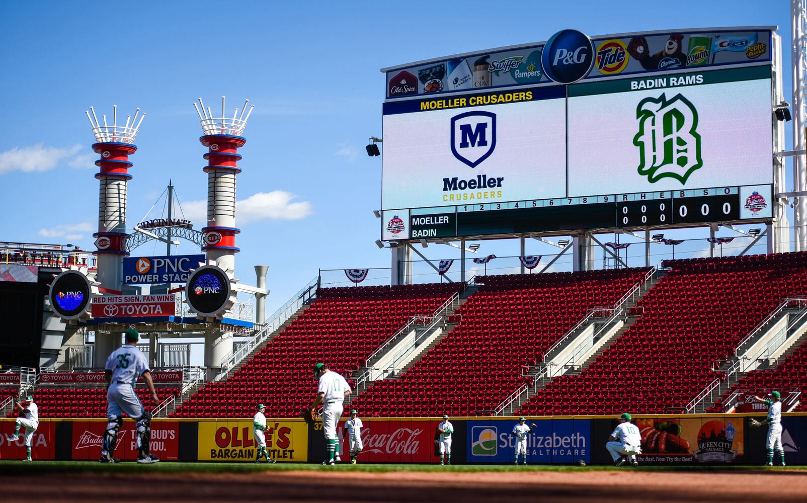 Badin vs Moeller Baseball at GABP