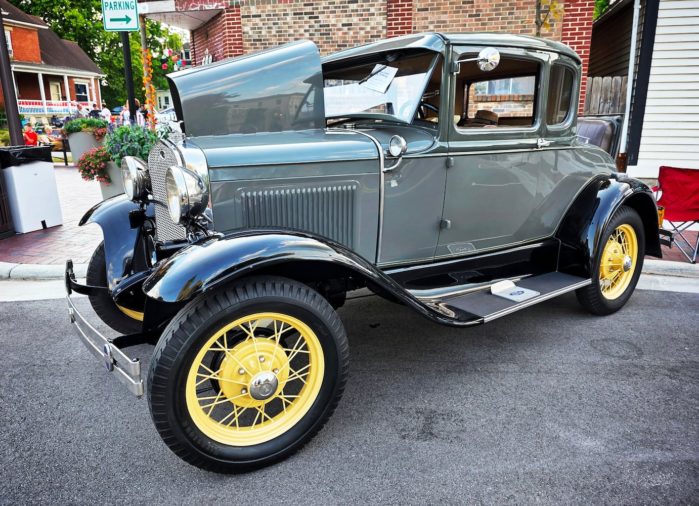 080925 Franklin car show