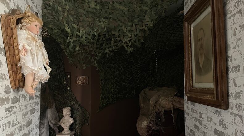 The Demented Manor, a new haunted attraction in Xenia, is located at 2185 State Route 235. NATALIE JONES/STAFF