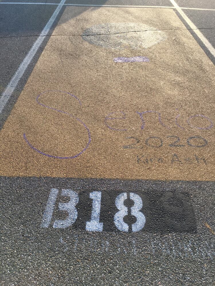 parking lot spaces