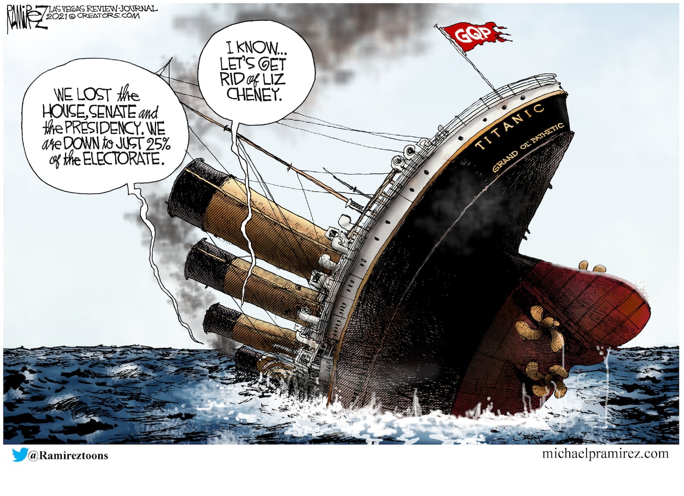 Week in cartoons: Facebook ban, pipeline ransom and more