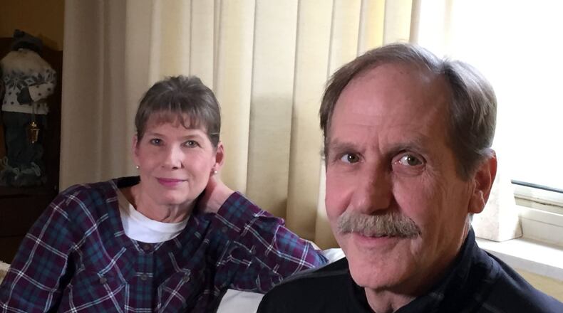 Cindy and Marvin Frilling of Kettering recently learned from the I-Team that $54,203.21 is sitting in an unclaimed funds account in Columbus under the name of Minnie Frilling, Marvin’s late mother. “I had no clue that kind of money would be floating around or sitting somewhere. Had no idea,” Marvin says. BYRON STIRSMAN/PHOTO