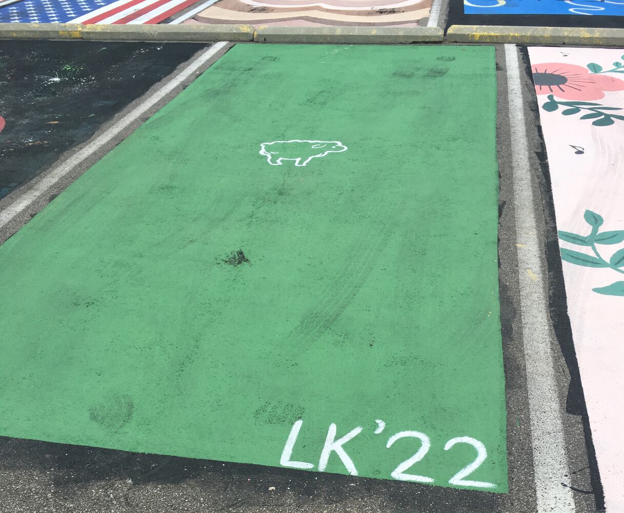 Fairfield High senior parking lot