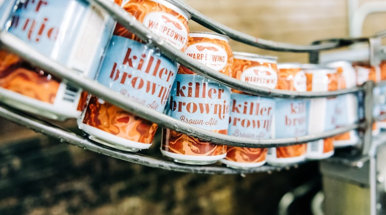 Warped Wing Brewing Company is collaborating with the Killer Brownie Company — owned and operated by the same family as Dorothy Lane Market — for a Killer Brownie Brown Ale.