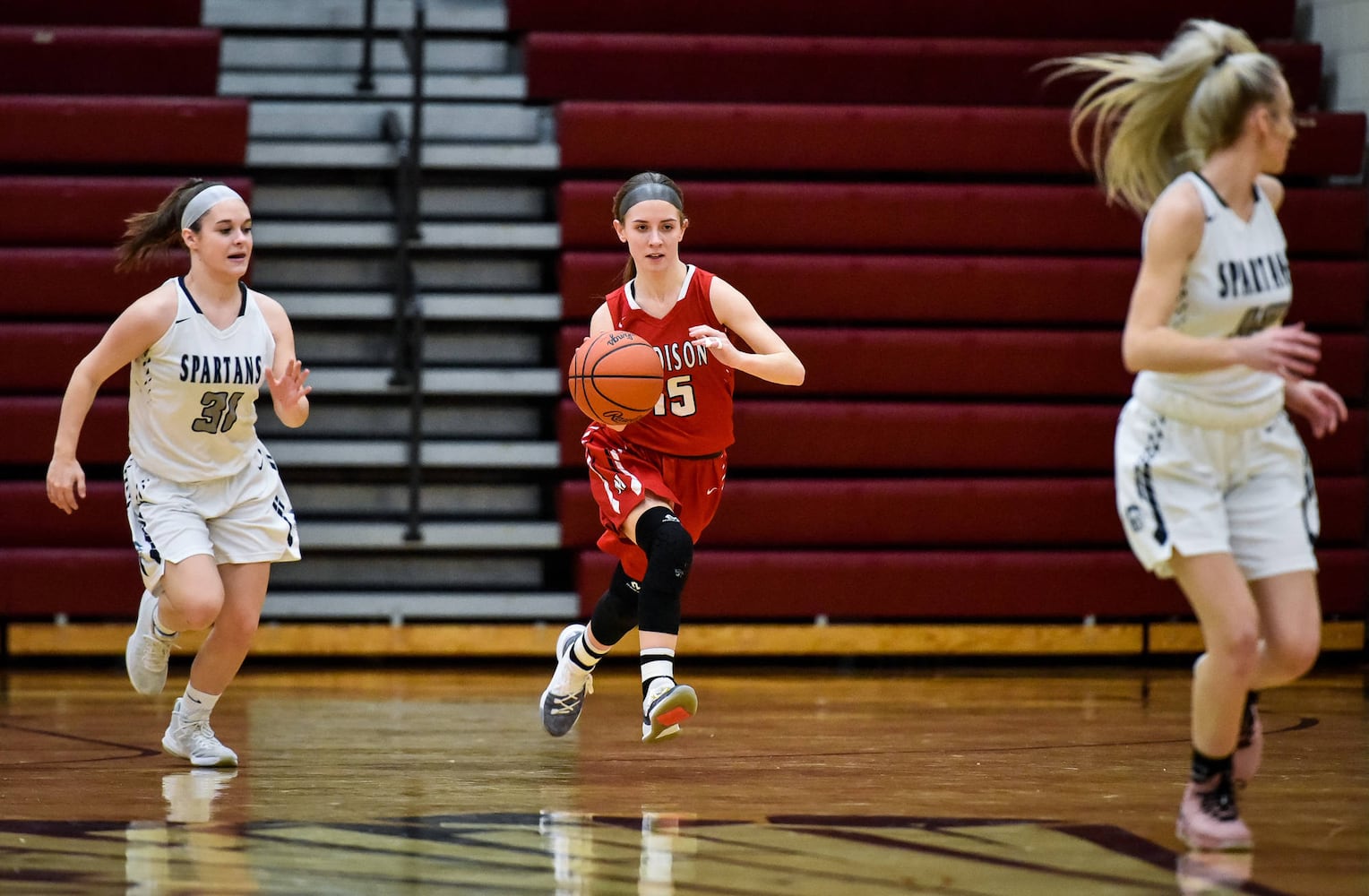 Madison vs Valley View girls sectional basketball