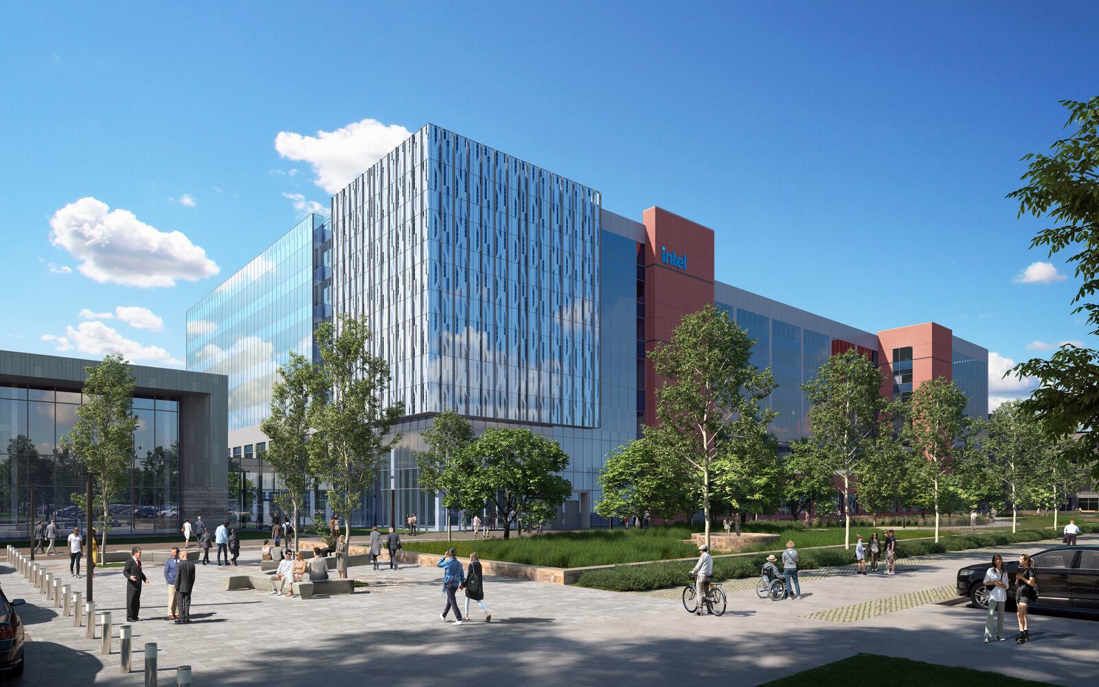Intel Corp Ohio Site Renderings
