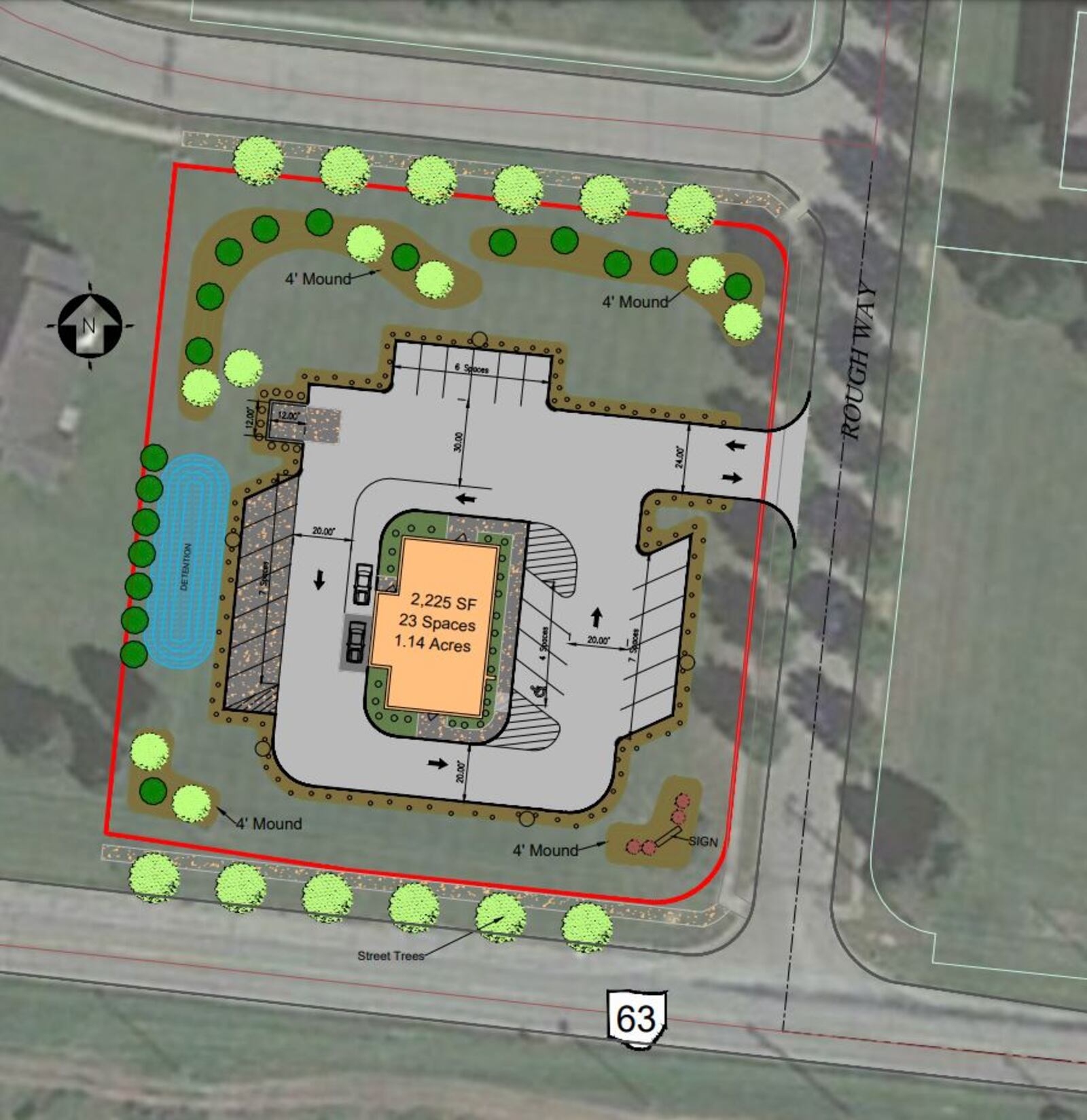 Lebanon Planning Commission approved a conceptual site plan and a conditional use permit for a Domino's Pizza with a drive-through lane. The new store will be located at Ohio 63 and Rough Way. CONTRIBUTED/CITY OF LEBANON