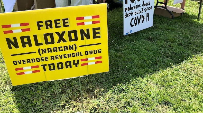More than 107,000 Americans died of drug overdoses last year, setting another tragic record in the nation’s escalating overdose epidemic, the Centers for Disease Control and Prevention estimated this week. (AP Photo/John Raby, File)