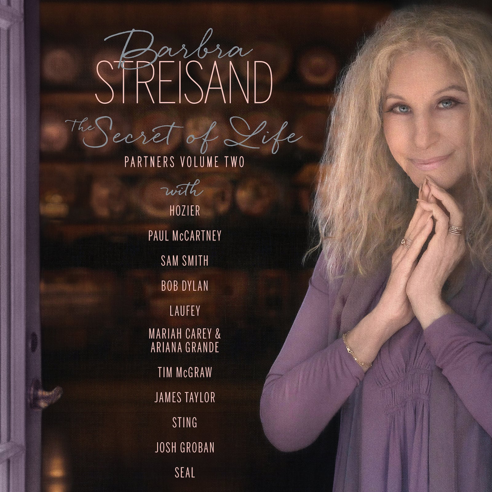 This album cover image released by Columbia Records shows "The Secret of Life: Partners, Volume Two" by Barbra Streisand. (Columbia Records via AP)