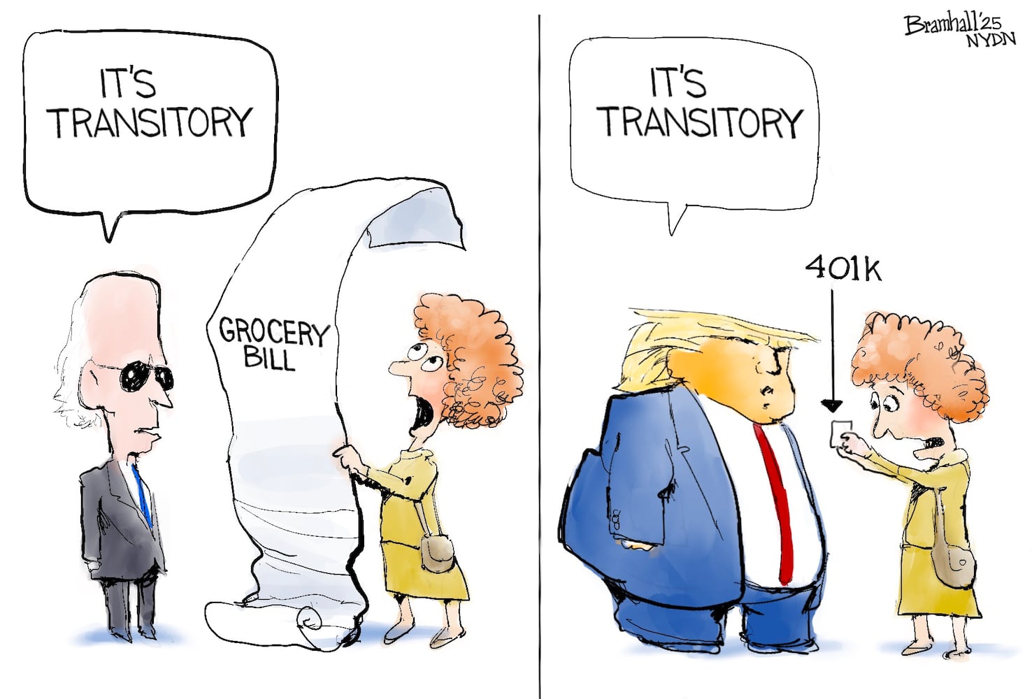 CARTOONS: Bill Bramhall, March 13, 2025