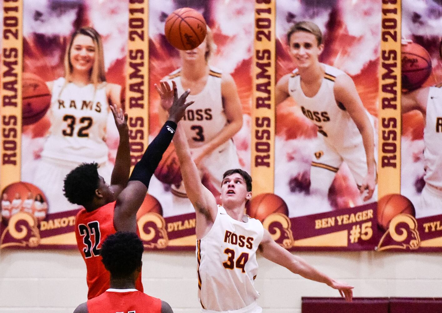 Ross vs Mt. Healthy basketball