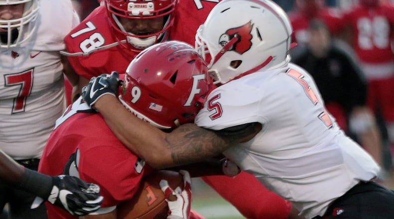FILE PHOTO: Fairfield students wishing to watch Friday night's Fairfield football game at Colerain High School, 8801 Cheviot Road, need to show proof of enrollment, or they won't be permitted inside the gates. Middle school students must be accompanied by an adult at all times. CONTRIBUTED PHOTO BY TONY TRIBBLE/WCPO.COM