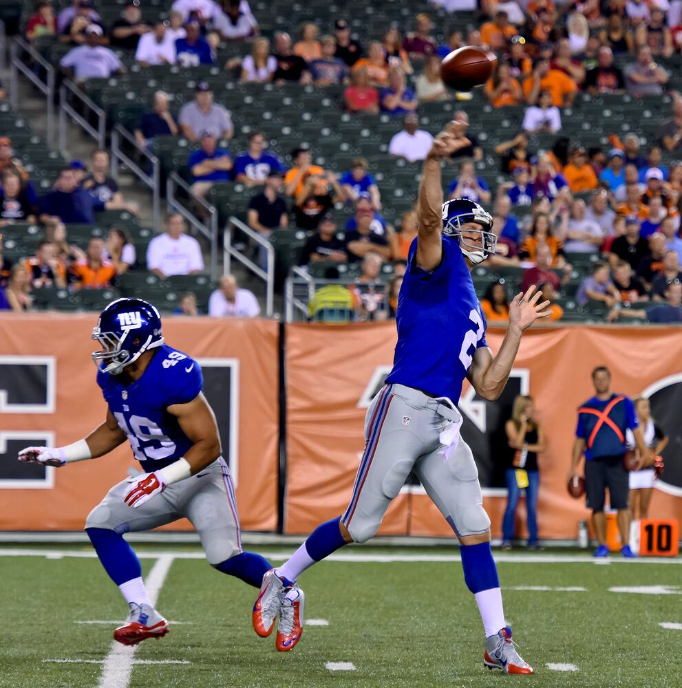 Bengals vs Giants preseason