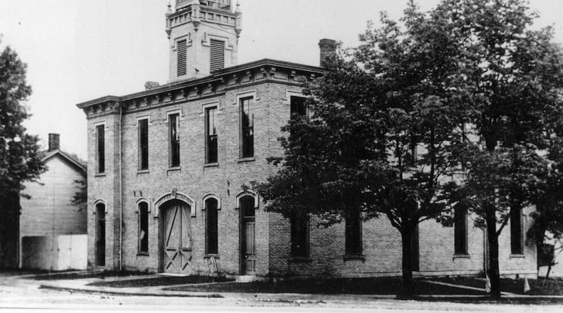 The Oxford Town Hall was a center of local activity including hosting games played by the Oxford Panthers on the upper level floor. Photo courtesy of the Smith Library of Regional History. CONTRIBUTED
