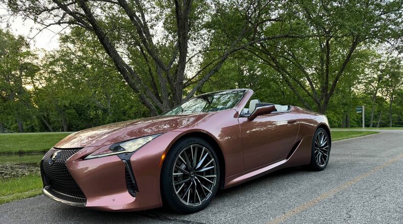 Pictured is the 2024 Lexus LC500. JIMMY DINSMORE/CONTRIBUTED