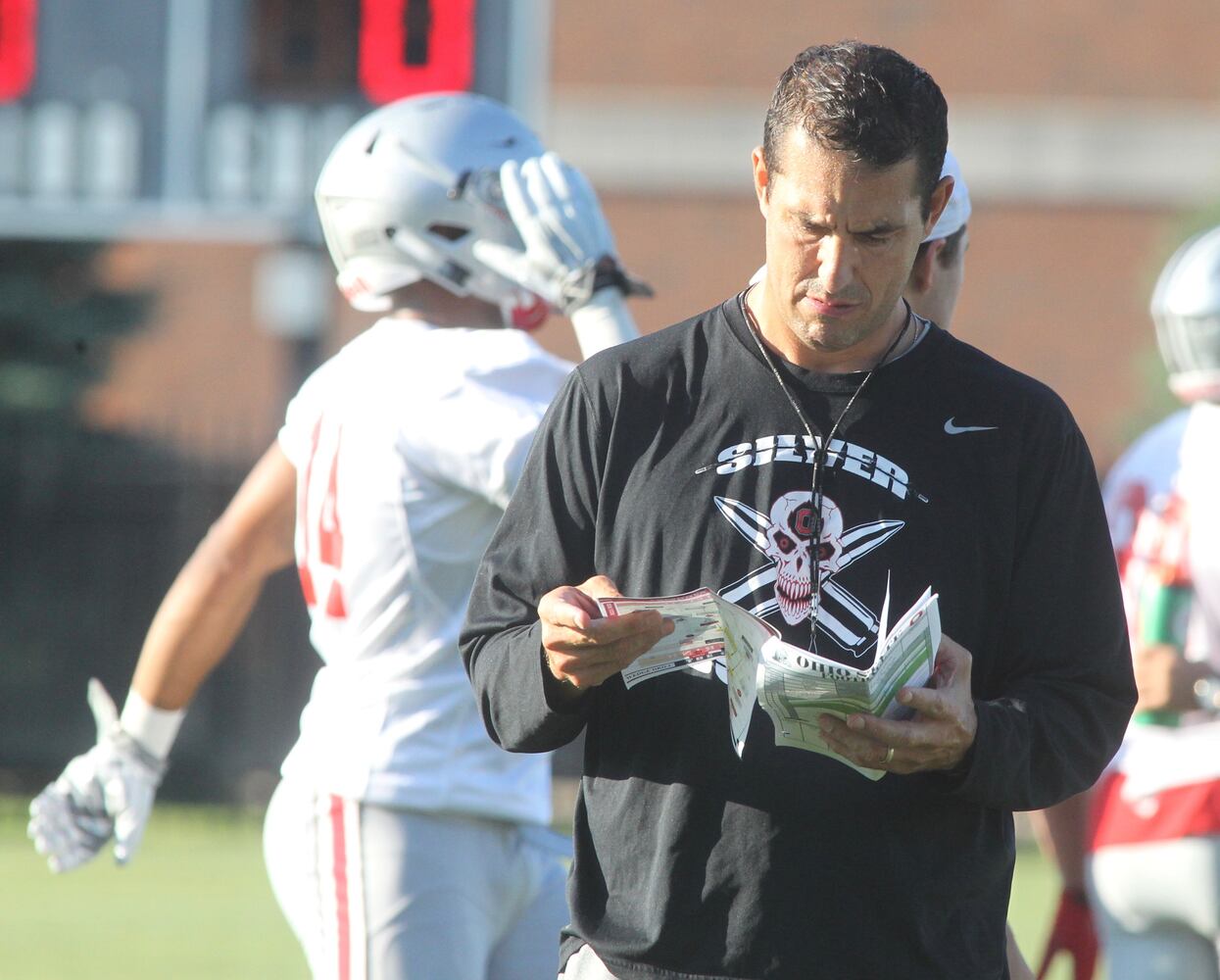 Ohio State freshmen begin practice