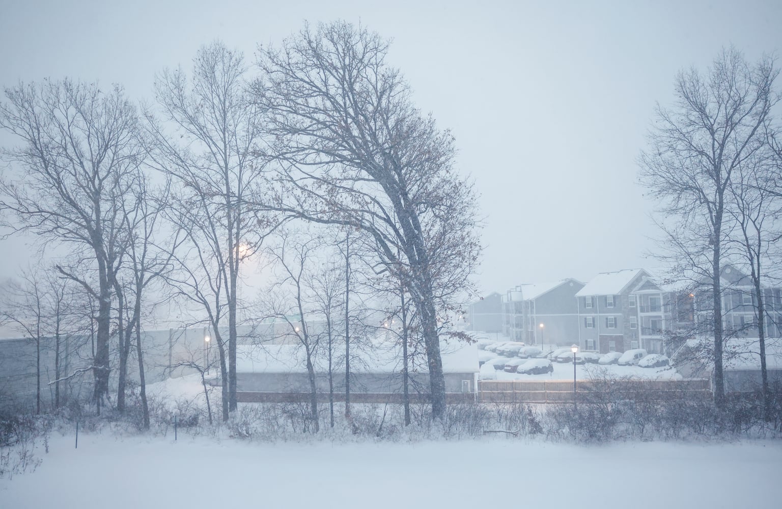 Snow in Central Ohio 