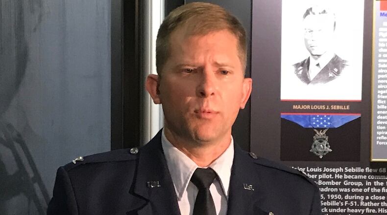 Col. Parker H. Wright, new commander of NASIC.