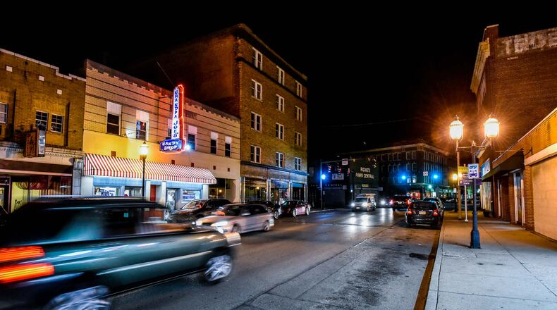 Grandpa Joe's Candy Shop and other businesses and restaurants in downtown Middletown were open for First Friday Feb. 2. NICK GRAHAM/STAFF