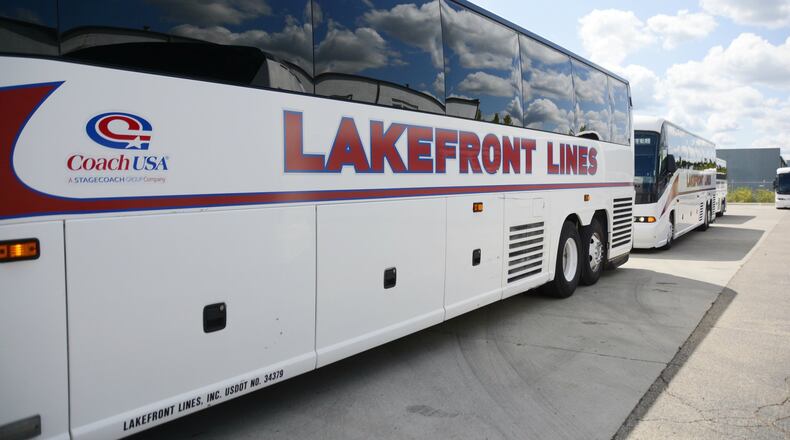 Lakefront Lines, a subsidiary of CoachUSA, is hiring full time drivers for its Megabus routes as well as part-time drivers for other routes. MICHAEL D. PITMAN/STAFF