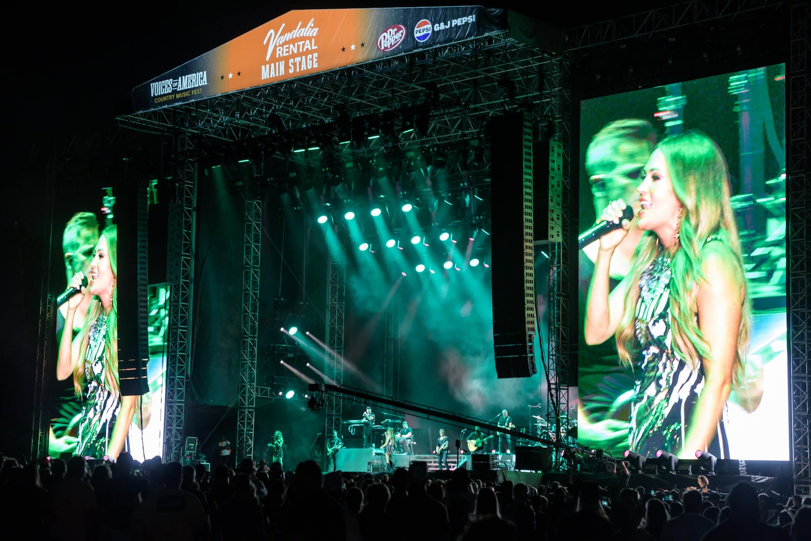 The four-day Voices of America Country Music Fest happened from Thursday, Aug. 7 to Sunday, Aug. 10, 2025, at Voice of America MetroPark in West Chester Twp. 45 acts played the festival, which also featured plenty of food truck options, vendors and drink booths. Here’s Friday night’s highlights featuring Carrie Underwood’s headlining set and Shaboozey. TOM GILLIAM / CONTRIBUTING PHOTOGRAPHER