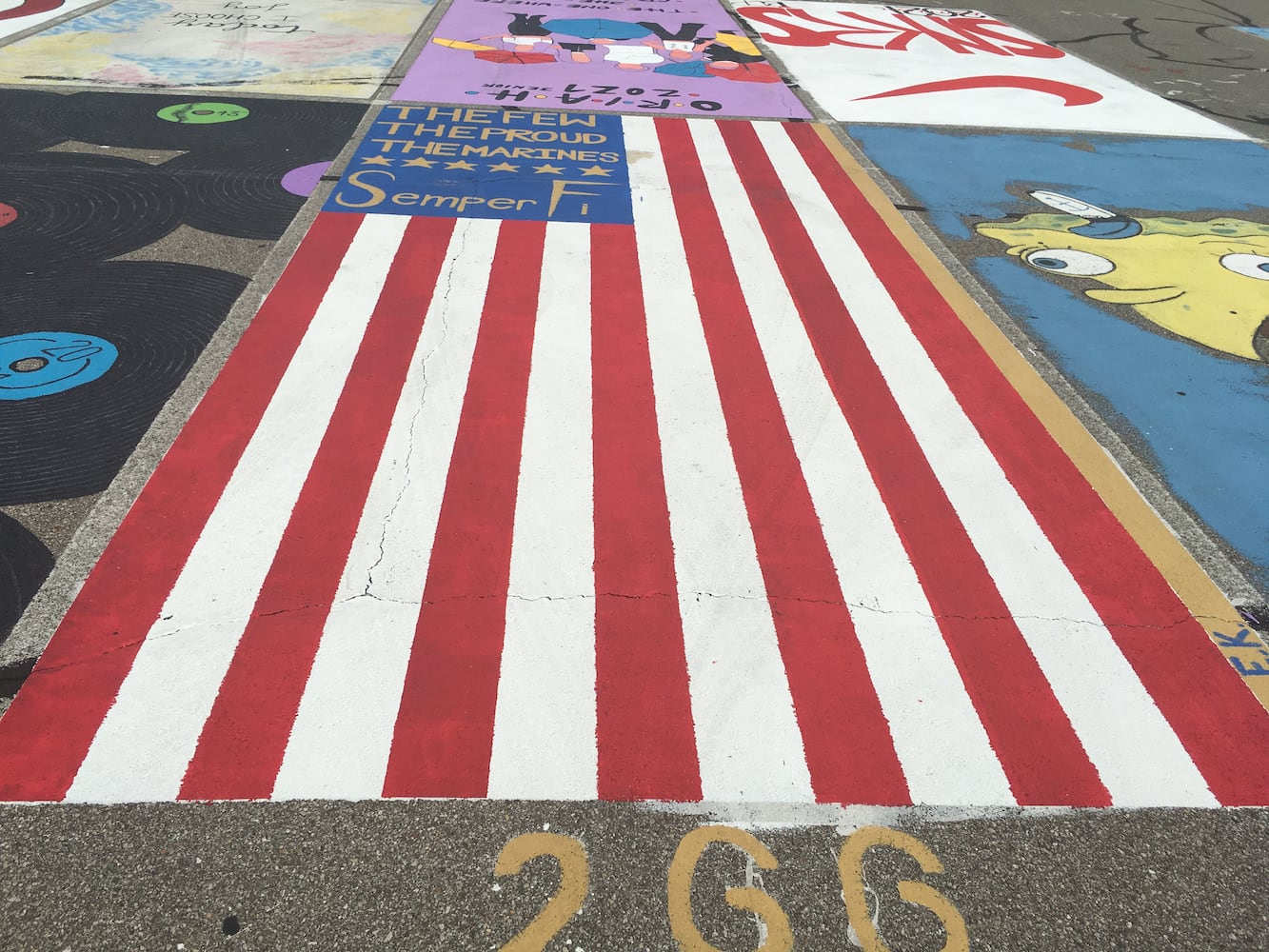 Lakota West High School parking lot spaces