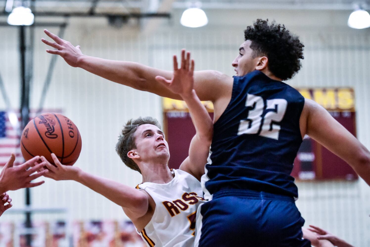 Ross vs Edgewood basketball