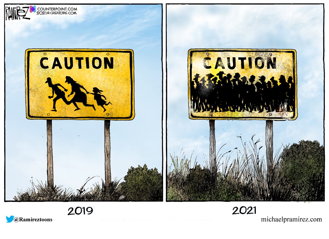 Week in cartoons: Immigration, booster shots and more