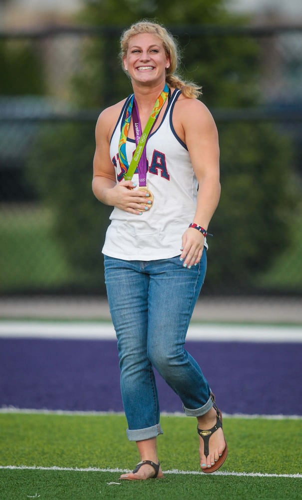 Kayla Harrison Gets Hometown Welcome