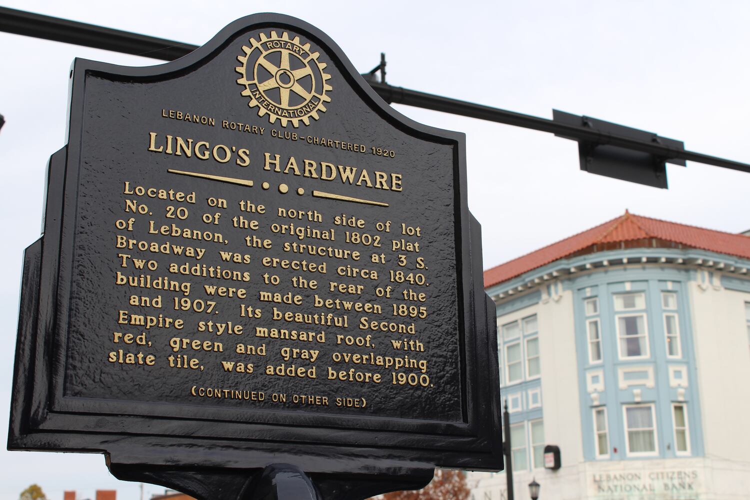 Visit historic downtown Lebanon