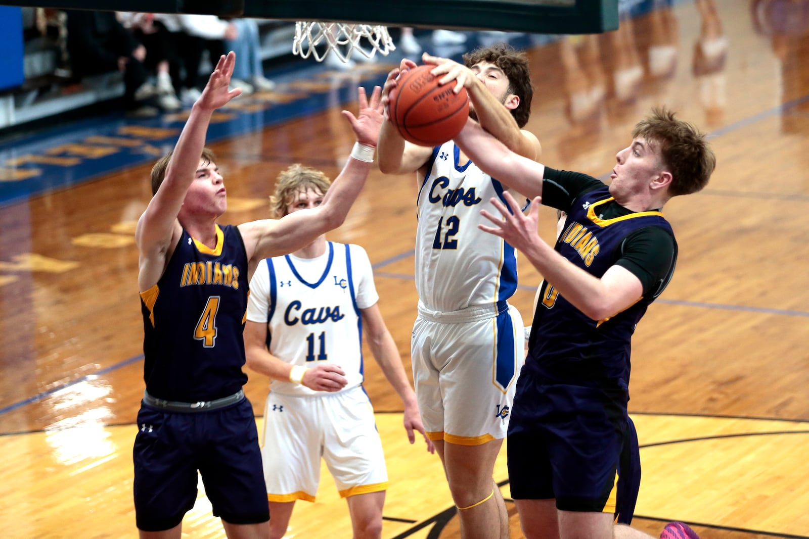Lehman Catholic defeated Mechanicsburg 80-56 on Tuesday, Dec. 30, 2025, at the Benner Fieldhouse Classic in Xenia. STEVEN WRIGHT / STAFF