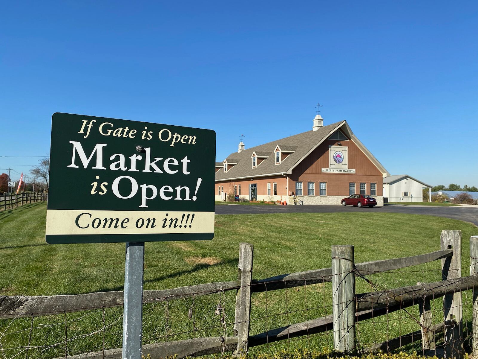 A construction closure of Princeton Road, which in recent months reduced traffic access to a popular Liberty Twp. farm market, ended last week and Jen Kummerle - owner of Liberty Farm Market - says she is seeing a jump in customers. Housed in a converted industrial barn on 120 acres, the farm market’s eclectic mix of Ohio-raised grass-fed cattle meats, fresh produce, wines, vitamins, hard-to-find fish and naturally produced snacks has a loyal and growing following five years after opening. CONTRIBUTED BY MICHAEL D. CLARK