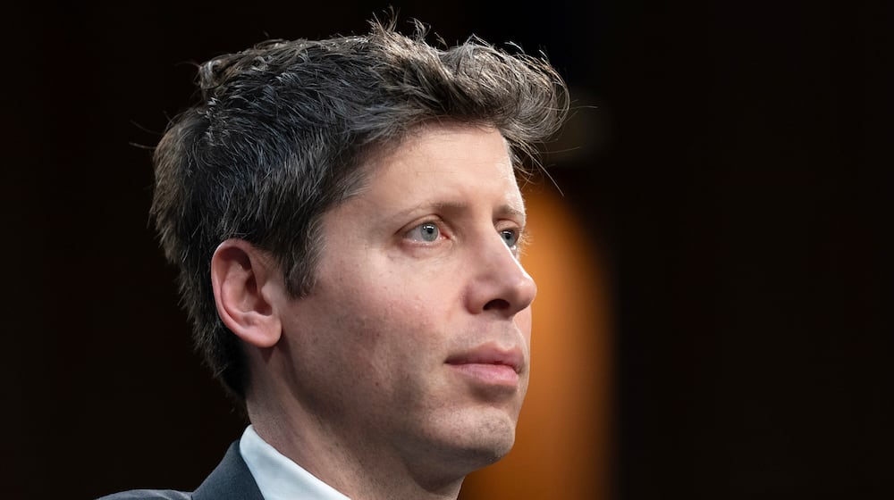 FILE - Sam Altman, co-founder and CEO of OpenAI, testifies before a Senate committee hearing on Capitol Hill in Washington on May 8, 2025. (AP Photo/Jose Luis Magana, File)