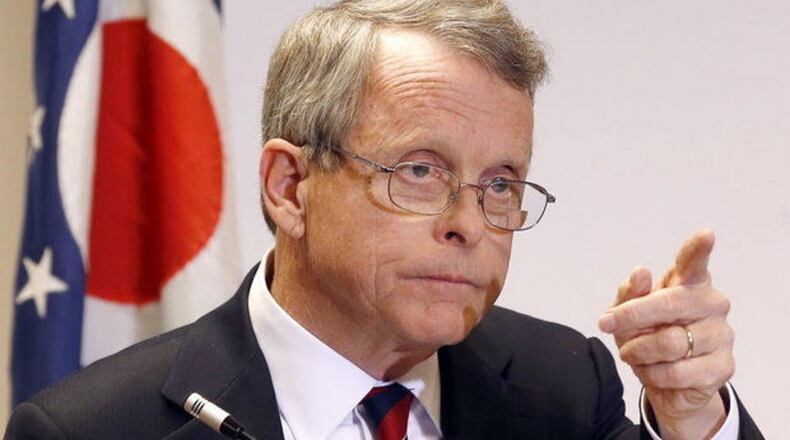 Gov. Mike DeWine said Tuesday that he is halting all executions until the state devises a new lethal injection protocol that overcomes any court challenges.