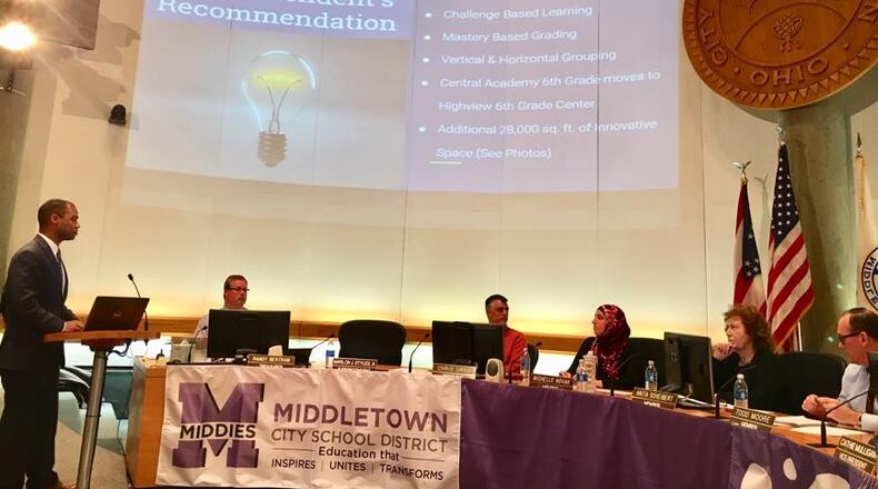 Middletown Schools' leader Marlon Styles Jr. announced Monday the district has signed a new agreement with an internet provider to give needy families wifi access for home learning.
(File Photo\Journal-News