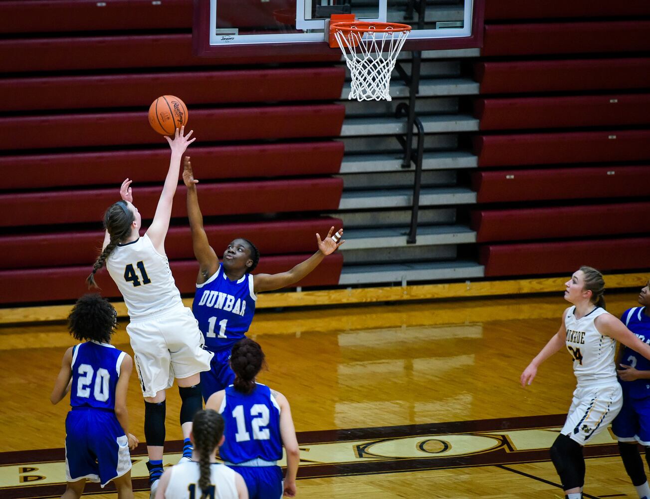 Monroe vs Dunbar Girls Basketball