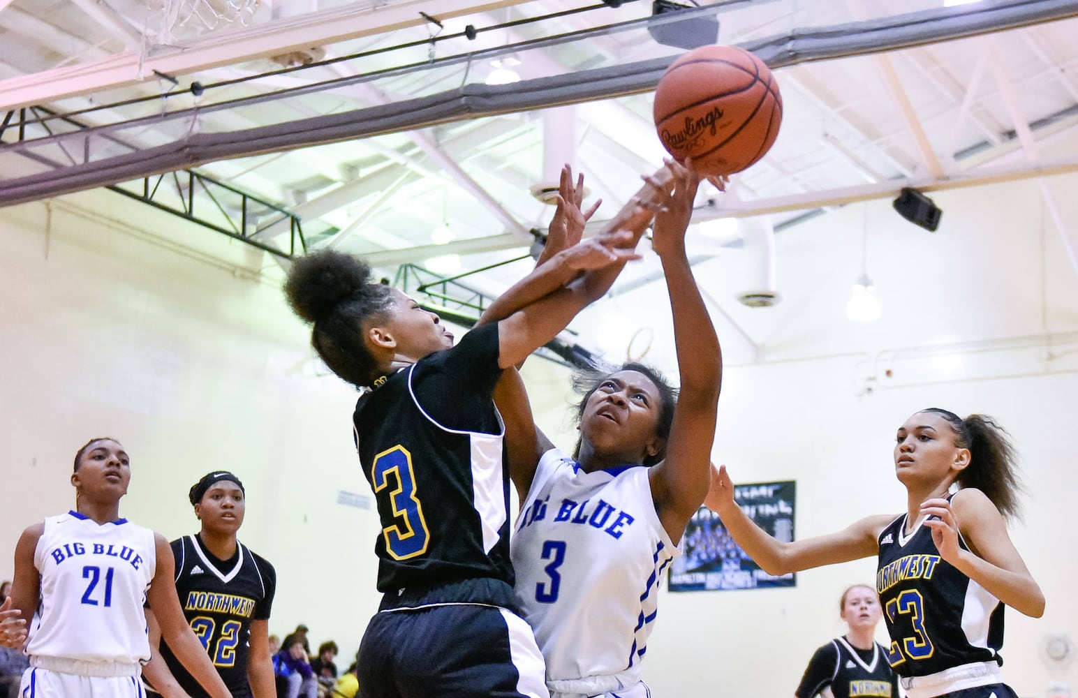 Hamilton vs Northwest girls basketball