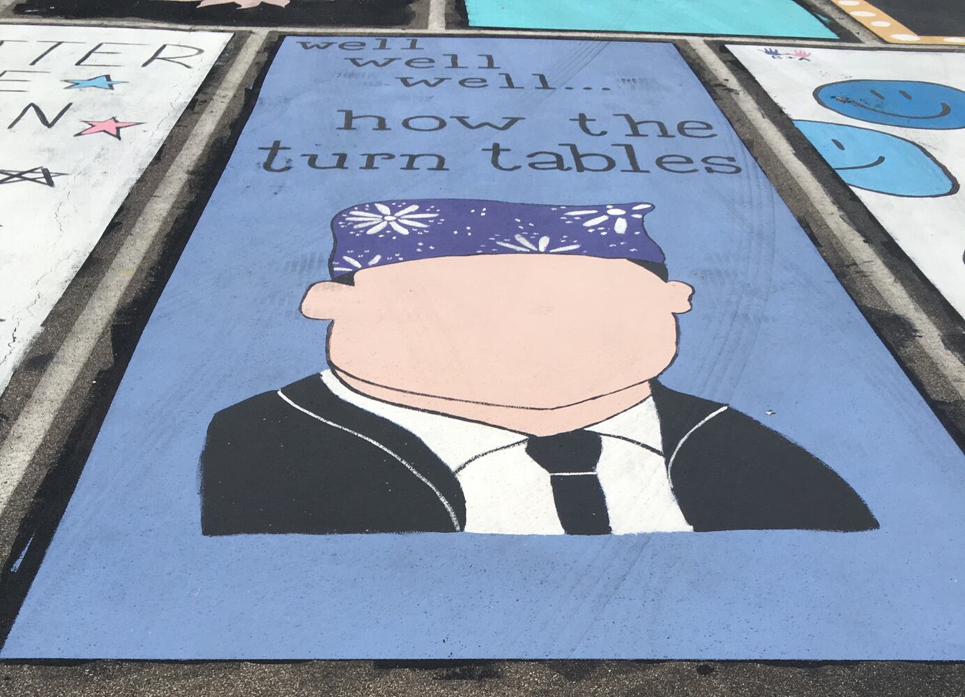 Fairfield High senior parking lot