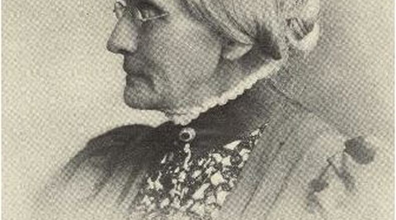 Susan B. Anthony, who advocated for women’s right to vote in this country, visited Hamilton and gave a speech, probably in the 1870s. If you know about that, the Butler County Historical Society would like to hear from you. FILE PHOTO