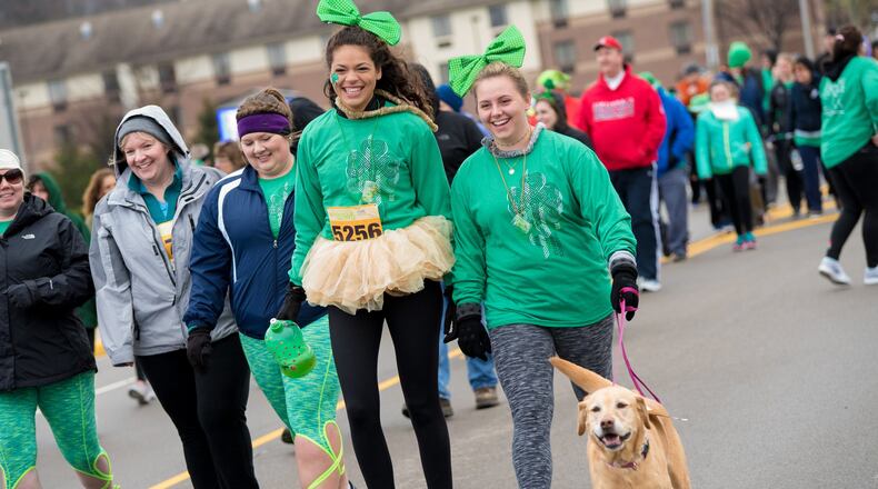 The Shamrock Shuffle attracts thousands of people to West Chester’s Square@Union Centre to attend the event as runners and to enjoy the Block Party, which includes coffee, green beer, food vendors and family-friendly fun. CONTRIBUTED