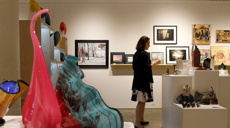 Members of the Contemporary Dayton with “collector-level” membership ($100 annually) are now eligible for free or reduced admission to 85 Modern and Contemporary art centers across the country. LISA POWELL / STAFF