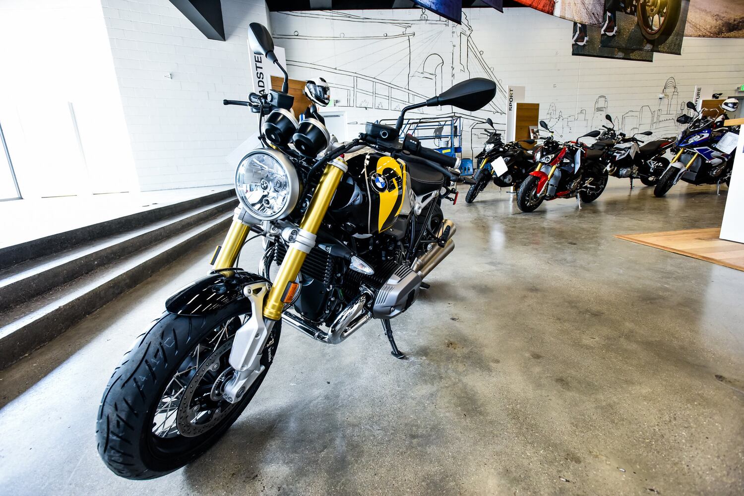 Take a look inside new BMW motorcycle dealership in Middletown