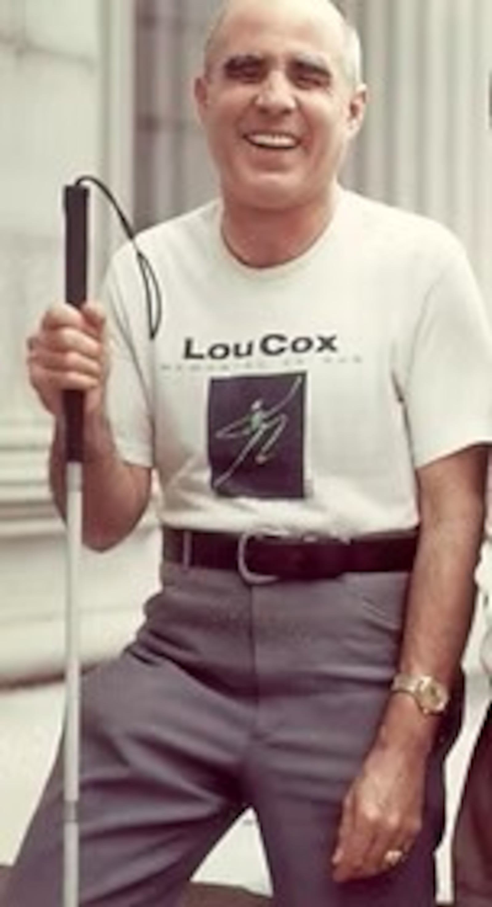 Larry Smith when he was enshrined (along with Harry Bradbury) in the Dayton Distance Runners Hall of Fame in 1989. CONTRIBUTED PHOTO