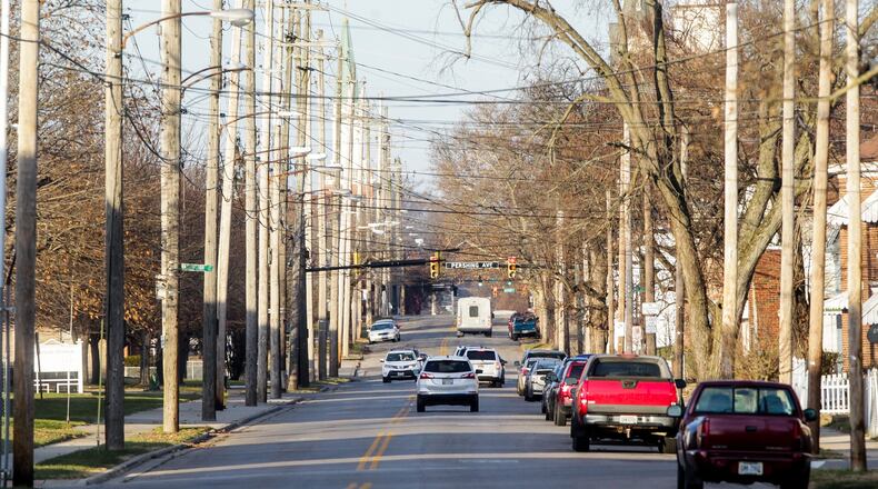 A view along South Front Street in Hamilton. People in Hamilton’s Second Ward want the city to help them and the Fourth Ward with development in their areas, and the topic will be covered at a meeting Monday at the Booker T. Washington Community Center. NICK GRAHAM/STAFF