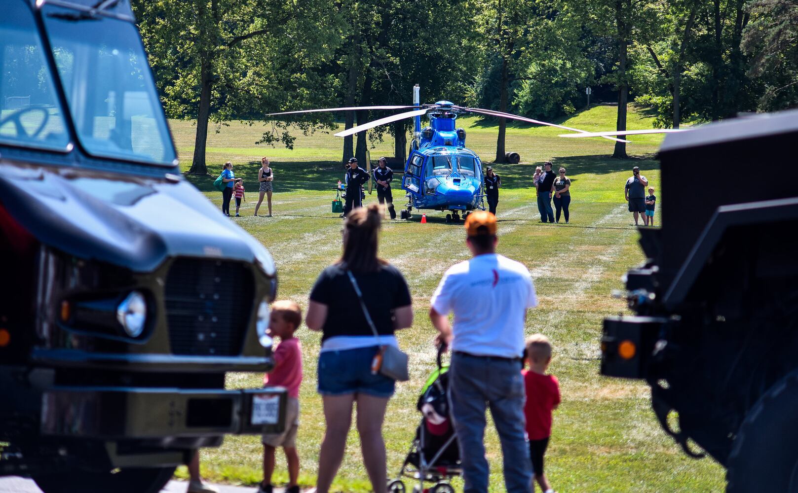 Hundreds attend Touch A Truck event in Monroe